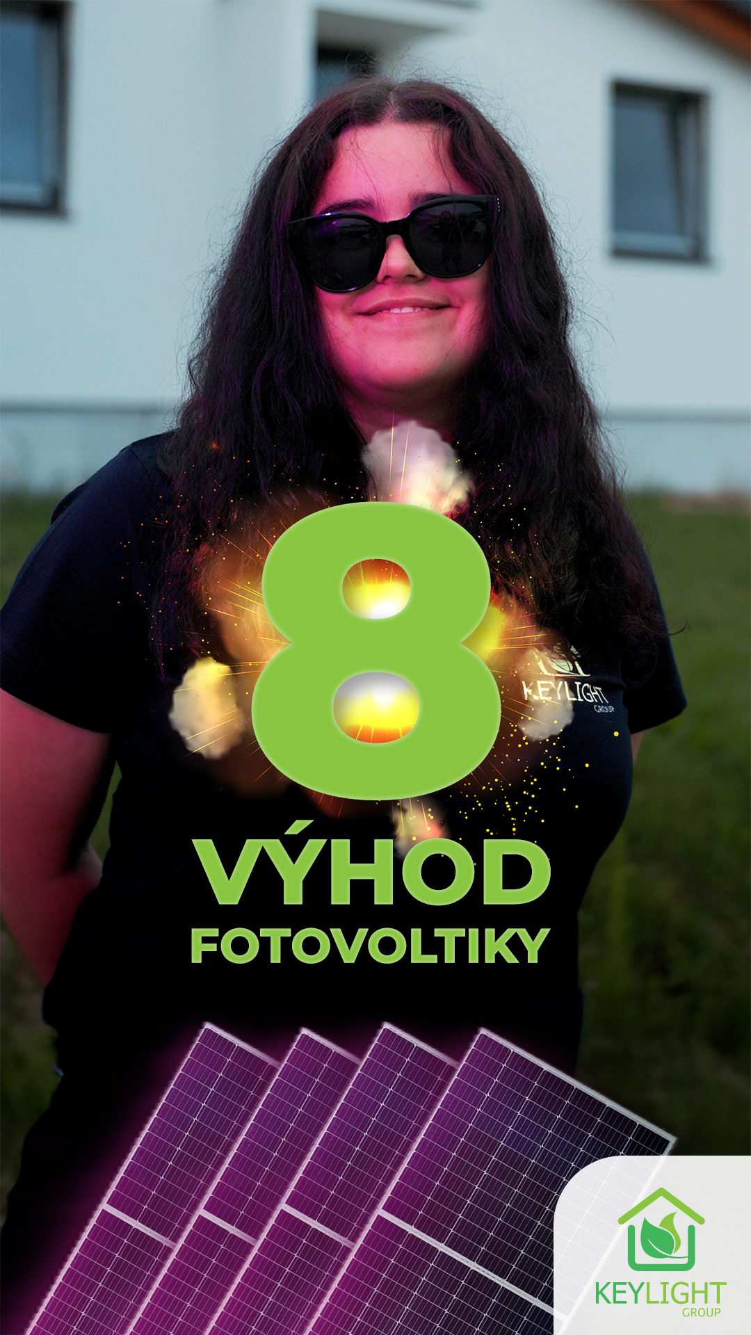8 výhod fotovoltiky